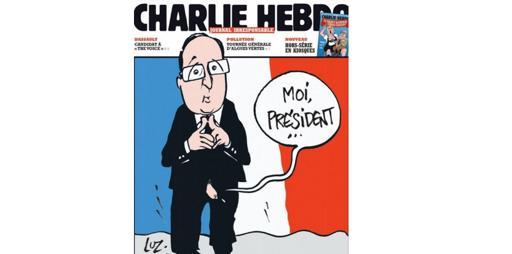 La couverture de "Charlie Hebdo", à paraitre mercredi 15 janvier.( Lu pour vous)