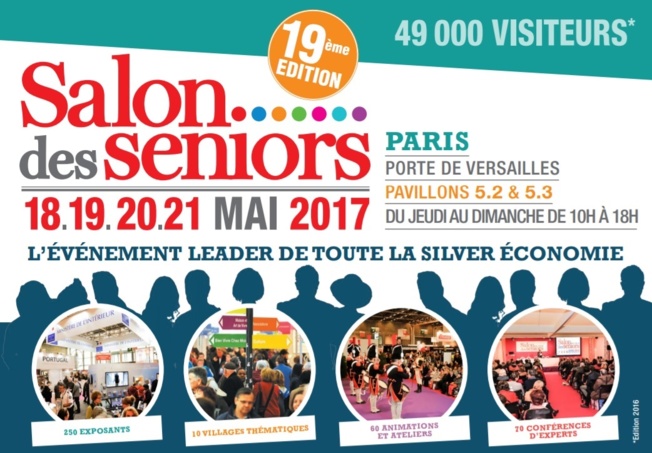19ème édition du Salon des Seniors à Paris !