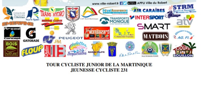 Dossier /12ème  TOUR CYCLISTE JUNIOR DE MARTINIQUE Par  Patrick NORESKAL