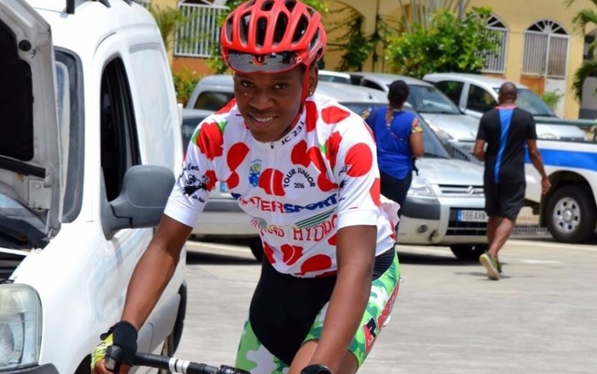 Ti Nubul  Champion de MARTINIQUE cycliste junior.  