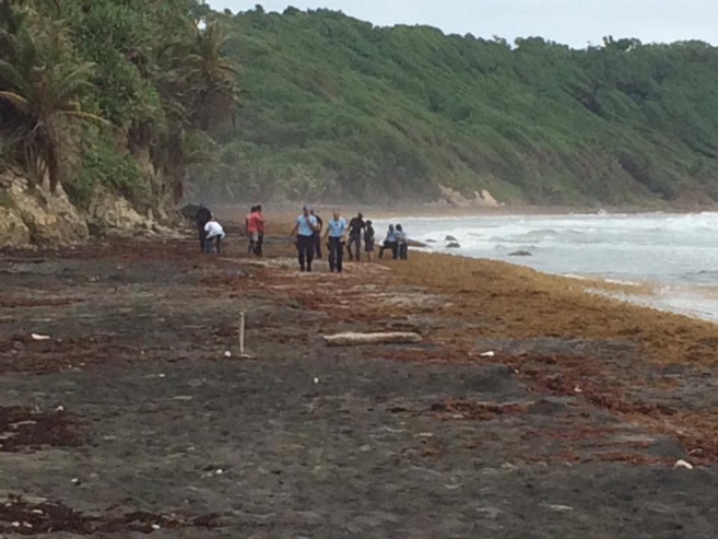 LORRAIN Un corps a été retrouvé ce matin 15 06 2018 sur la plage du lorrain