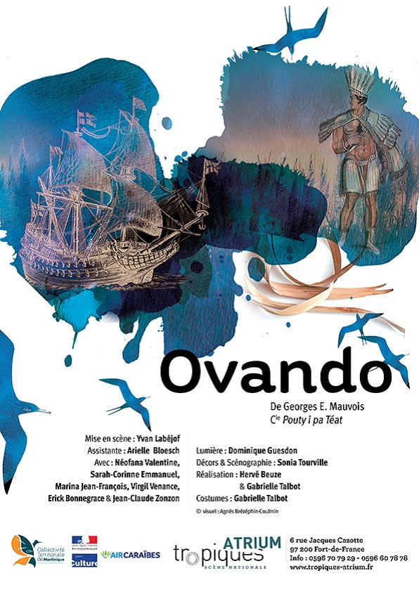 Théâtre , le vendredi 29 juin 2018 à 19 heures: OVANDO
