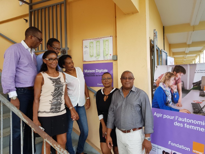La fondation Orange, la ville de Fort de France  et l’association coup de pouce ont ouvert la première maison digitale de la Martinique.