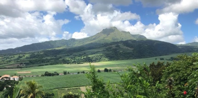 La Montagne Pelée une appellation  mondialement connue, plus populaire que le mot Martinique !