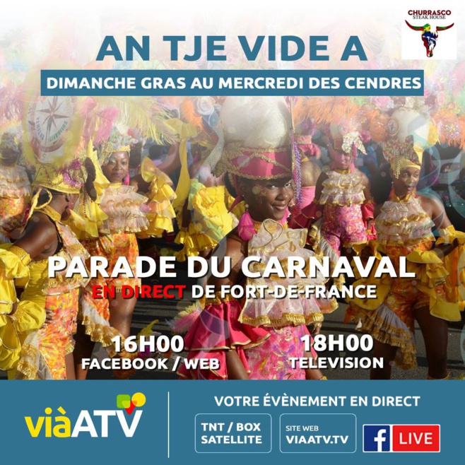 Carnaval 2019 via-ATV an tjè vidé a !