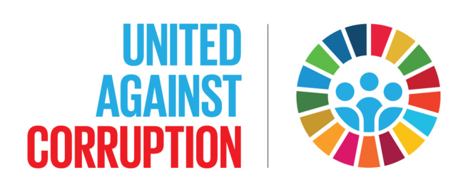 La lutte anti-corruption dans le monde, pour un développement durable,  a son logo !