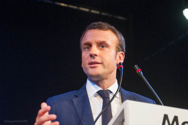 Emmanuel Macron en Martinique