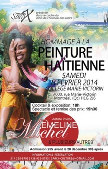 Emeline Michel sera en concert le 8 février 2014 à Montréal
