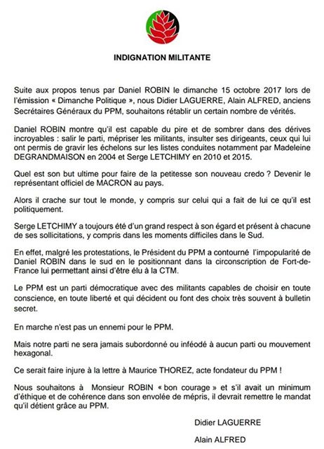 A défaut de traiter le cas  Yvon PAQUIT , Didier LAGUERRE et Alain ALFRED  se défoulent t-ils sur le cas Daniel  ROBIN?