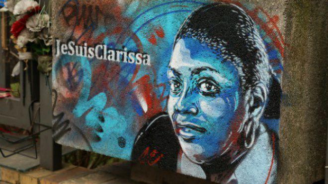Un artiste parisien rend hommage à Clarissa Jean-Philippe, assassinée à Montrouge.