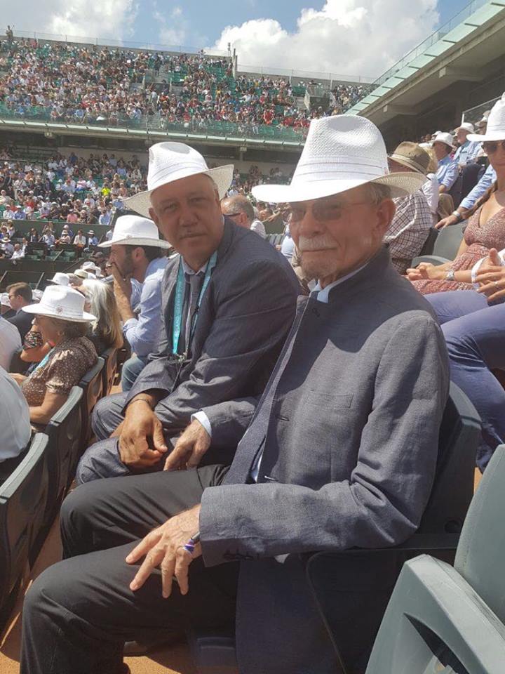 Sa ki pa kontan toufé : Chabin est à Roland Garros !