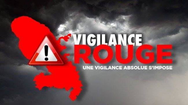 Le préfet Franck Robine met la Martinique en alerte rouge " fortes pluies "
