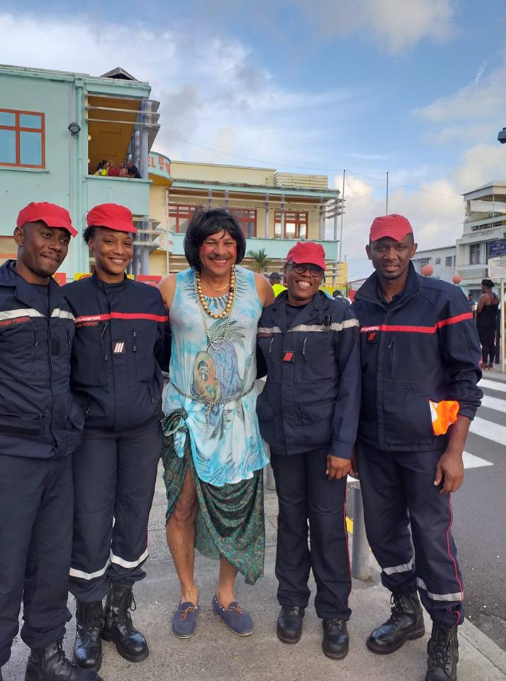 Carnaval 2019 David Zobda an Lari-a