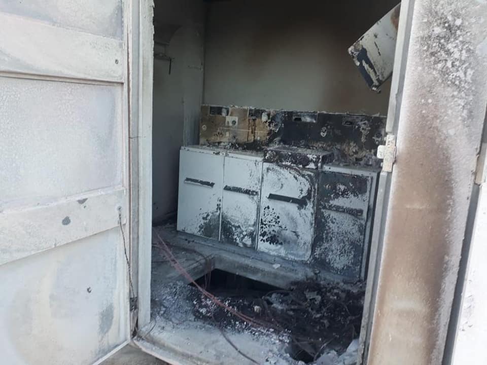 Un poste de distribution d’électricité situé aux Trois-Ilets a été détruit par un incendie criminel