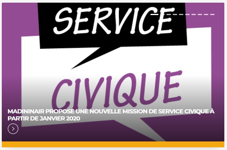 Madininair propose une nouvelle mission de service civique à partir de janvier 2020