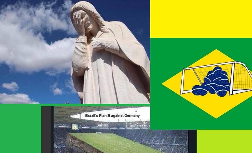 Un peuple  pleure, une notoriété vole en éclat, le Brésil KO debout est ce la fin d'un monde? par Roger TRANQUILLE
