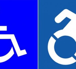 Des graphistes américains veulent modifier le signe désignant les places réservées aux handicapés
