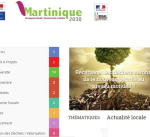 L'actualité du développement durable  à la Martinique.