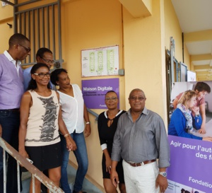 La fondation Orange, la ville de Fort de France  et l’association coup de pouce ont ouvert la première maison digitale de la Martinique.