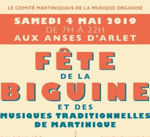 4 mai : La fête de la biguine et des musiques traditionnelles. 