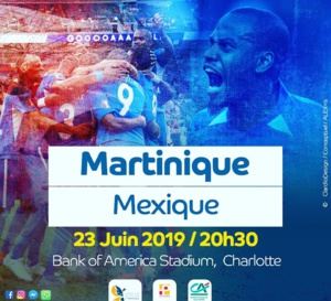 La Martinique gagne sa Gold Cup ! Merci à vous 