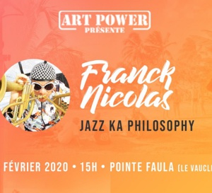JazZ à la PoiNTe invite Franck Nicolas. 