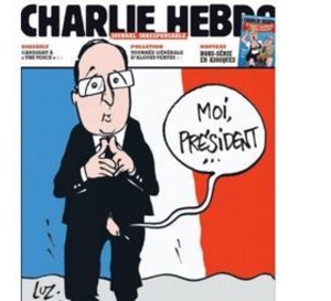 La couverture de "Charlie Hebdo", à paraitre mercredi 15 janvier.( Lu pour vous)
