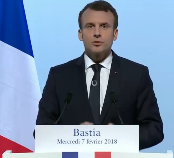 MARTINIQUE  Nationalisme: Qu'a dit Emmanuel Macron en Corse, qui puisse nous concerner ?