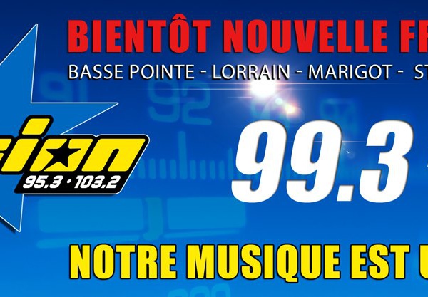 Radio Fusion aura une nouvelle fréquence pour le nord de la Martinique. 