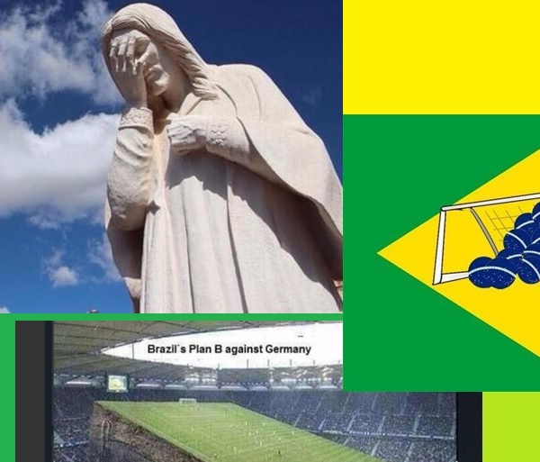 Un peuple  pleure, une notoriété vole en éclat, le Brésil KO debout est ce la fin d'un monde? par Roger TRANQUILLE
