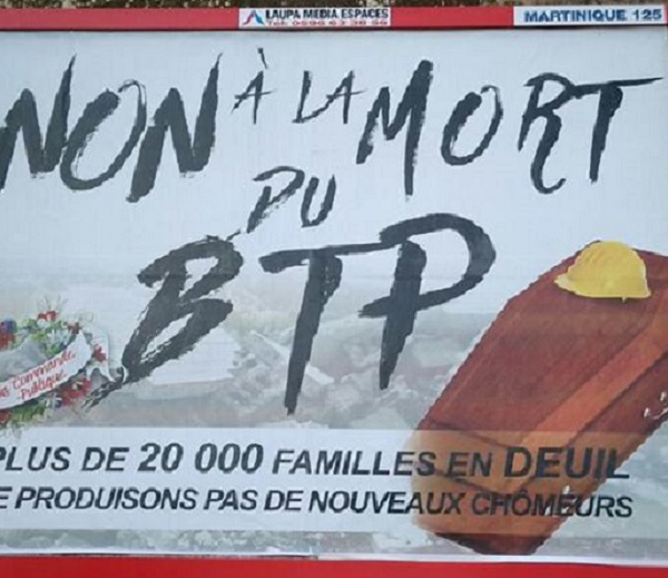 Et si cela faisait longtemps que le BTP est mort en Martinique !